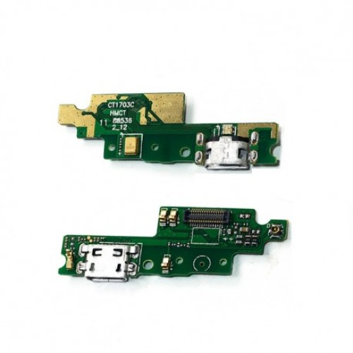 Conector micro USB e microfone para Xiaomi Redmi 4X